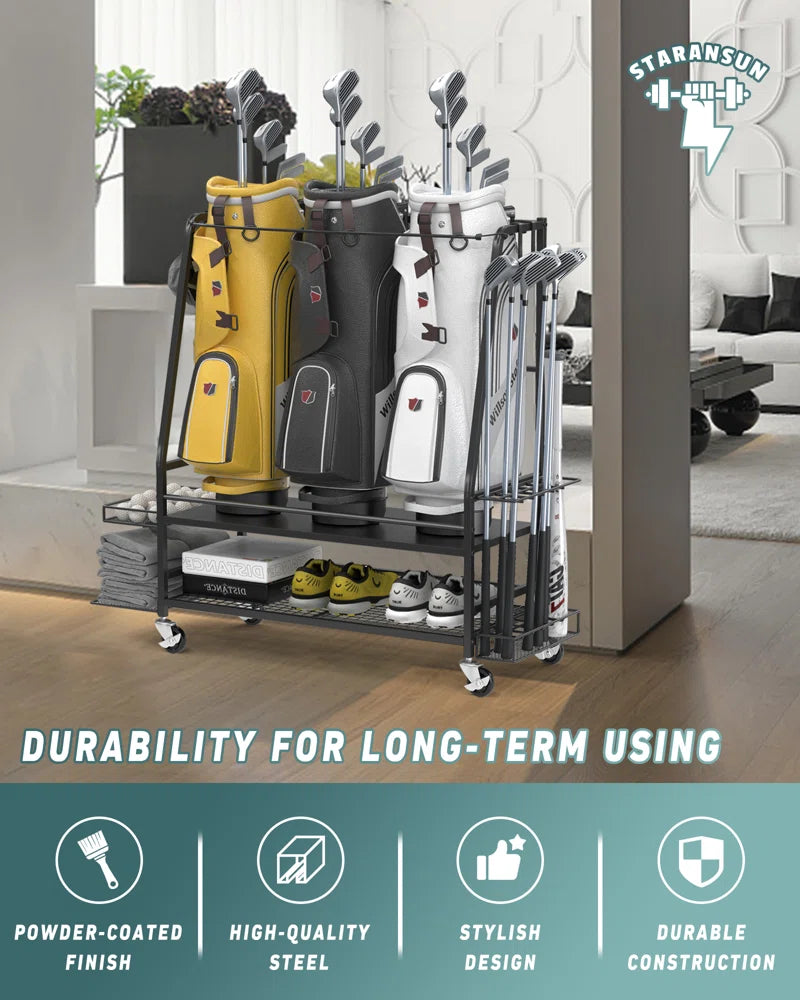 Naleya Golf Storage Rack