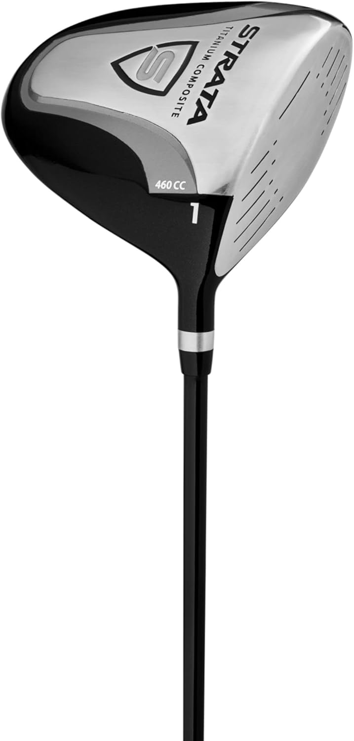 Golf Strata Intro Complete 9 Piece Set (Regular Flex, Right Hand, Steel), Gray