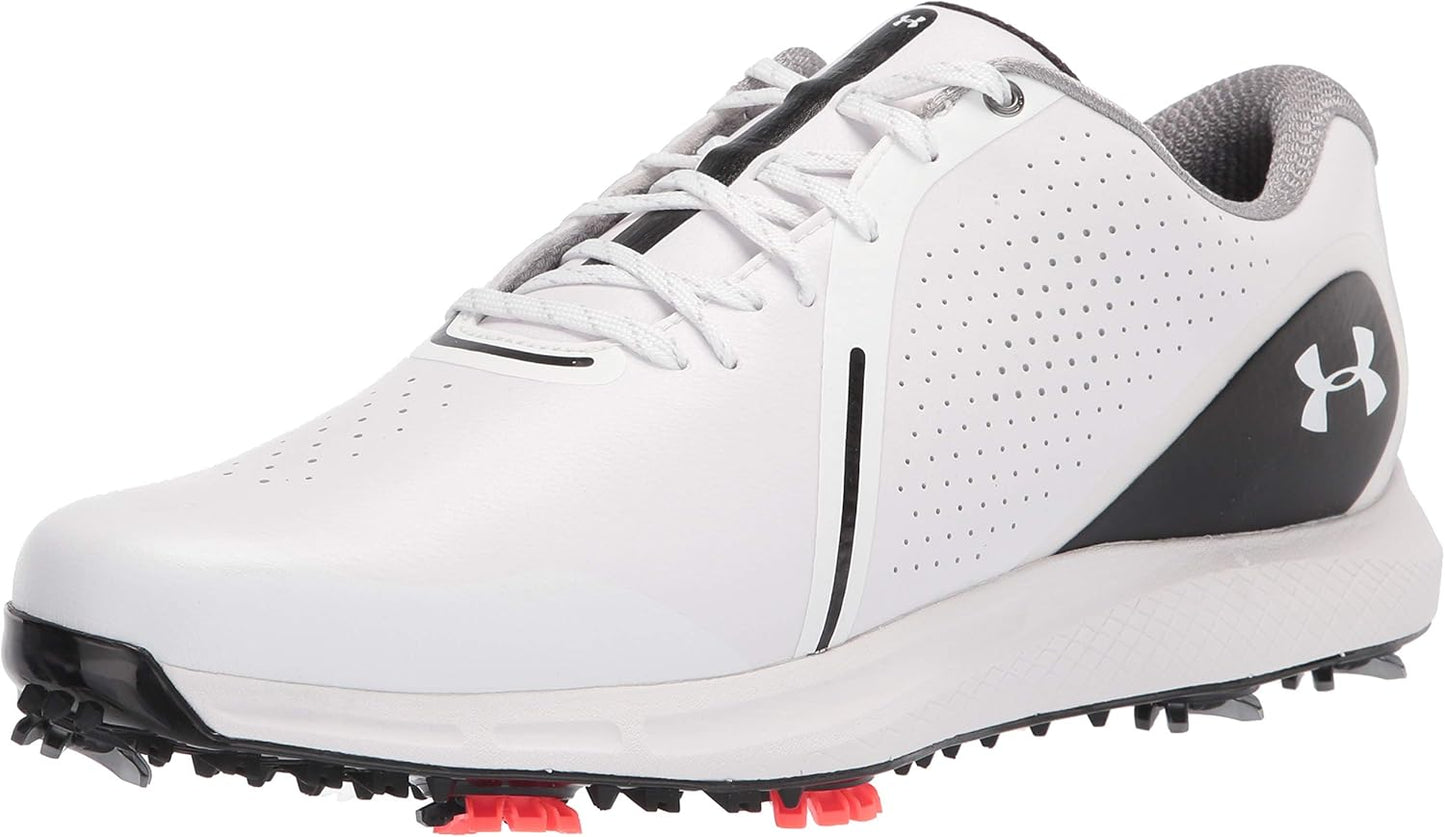 Mens Charged Draw Cushioning Leather RST E Spiked Golf Shoes