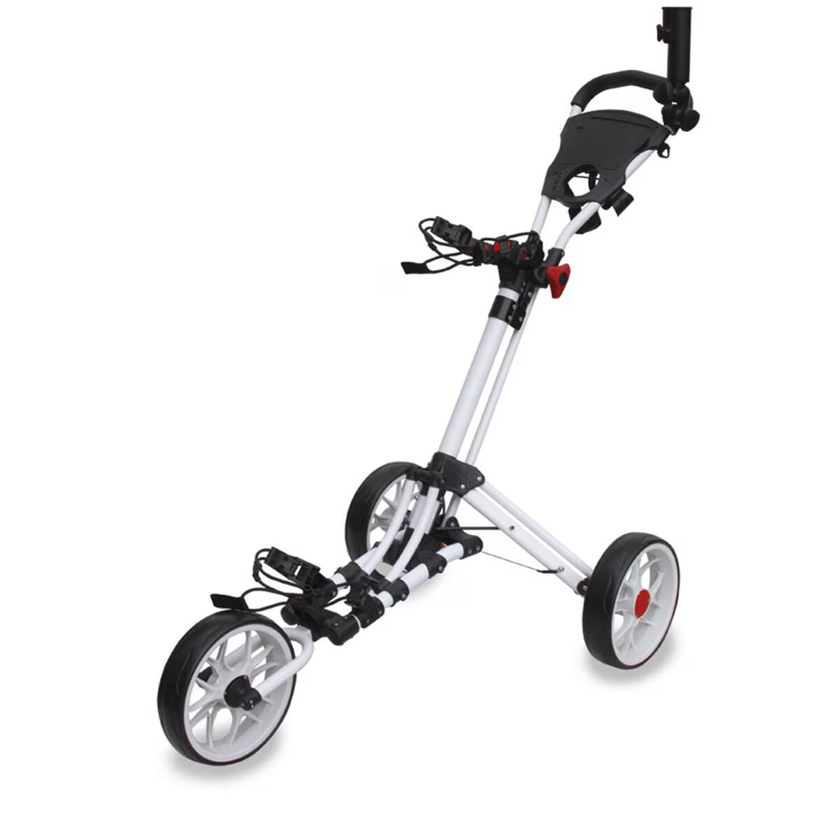 Smart Fold 3-Wheel Golf Trolley in Black