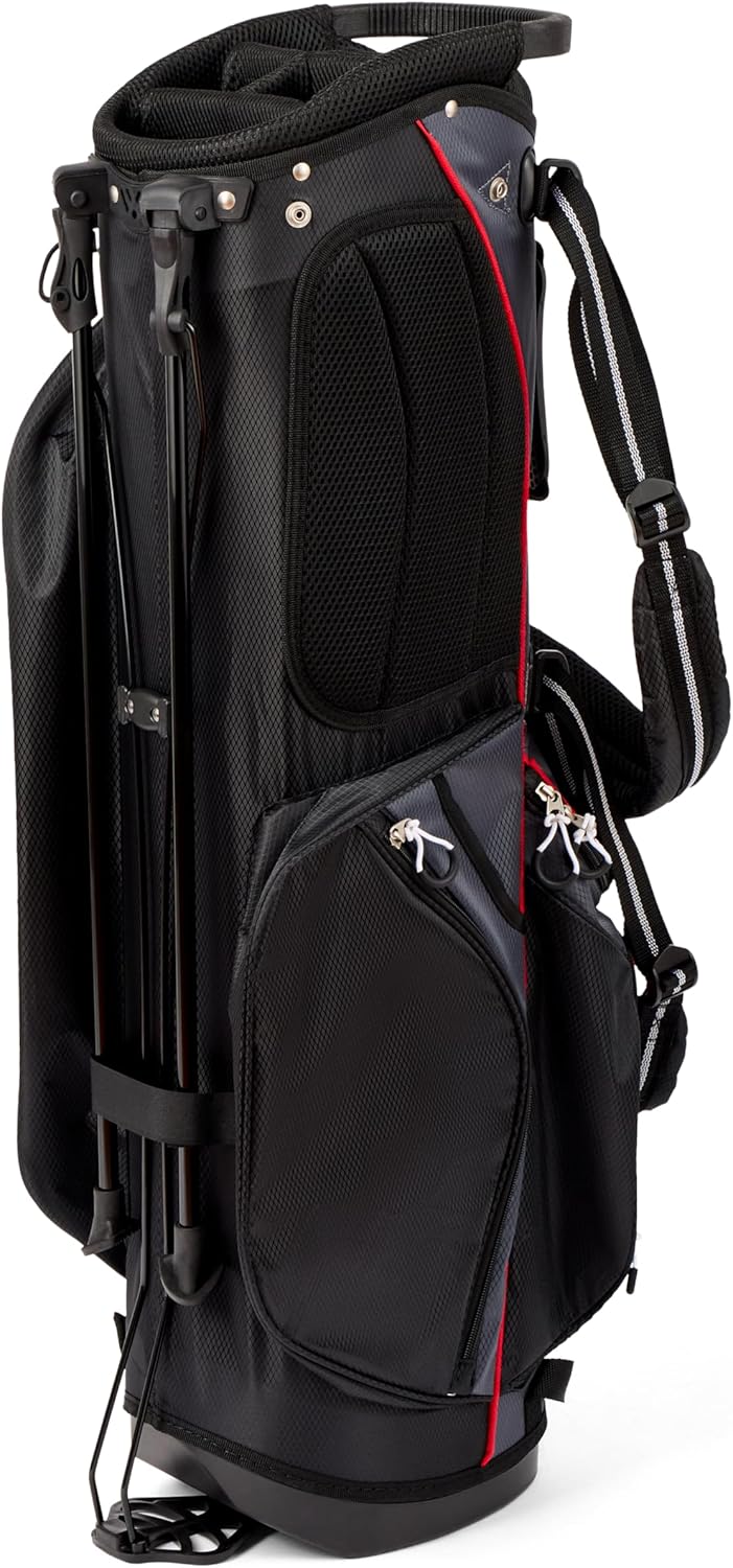CTRX by American Golf, Golf Clubs Set with Stand Bag, Driver, Fairway Wood, Hybrid, Oversize Irons, Mallet Putter - All-Weather Grips, Dual Strap Carry Bag - for Beginners & Experienced Players