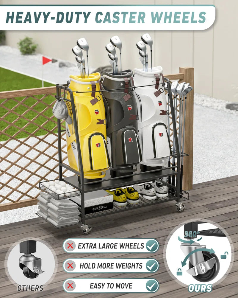 Naleya Golf Storage Rack 