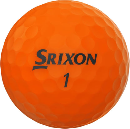 SOFT FEEL BRITE - High Visibility and Ultra-Soft Feel Golf Balls | Long Distance and Stable Trajectory | Controlled Spin and Quick Tracking | Orange/Red/Green