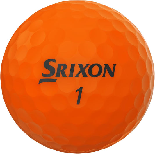 SOFT FEEL BRITE - High Visibility and Ultra-Soft Feel Golf Balls | Long Distance and Stable Trajectory | Controlled Spin and Quick Tracking | Orange/Red/Green