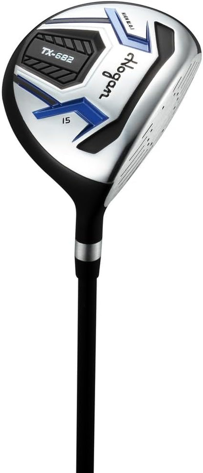 Hogan Golf TX-682 Graphite/Steel Golf Clubs Set, Men Right Hand, Regular Flex