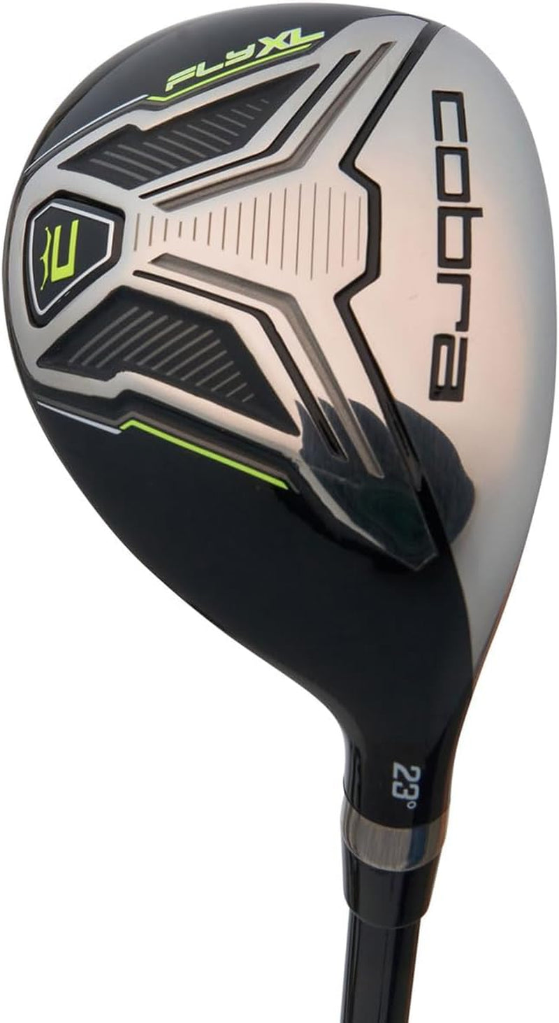 Fly XL Steel Golf Package Set - Complete Golf Set with Stand Bag - Driver - Fairway Wood - Hybrid - Iron Set - Putter