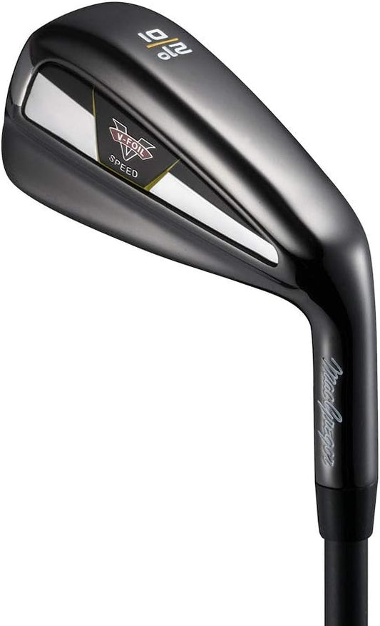 Men'S V Foil Speed Driving Iron Golf Club, Black, Regular Shaft