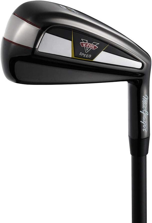 Men'S V Foil Speed Driving Iron Golf Club, Black, Regular Shaft