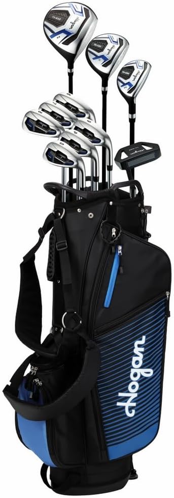Hogan Golf TX-682 Graphite/Steel Golf Clubs Set, Men Right Hand, Regular Flex