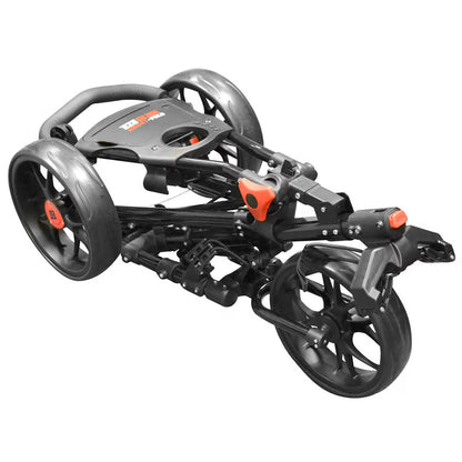 Smart Fold 3-Wheel Golf Trolley in Black