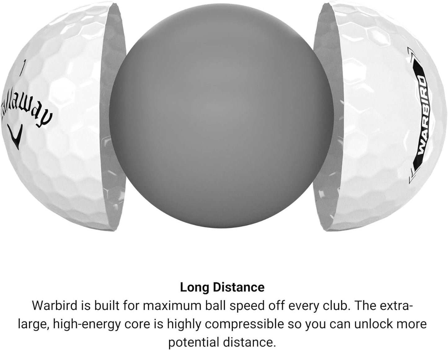 Golf Warbird Golf Ball (12-/24-Ball Pack)