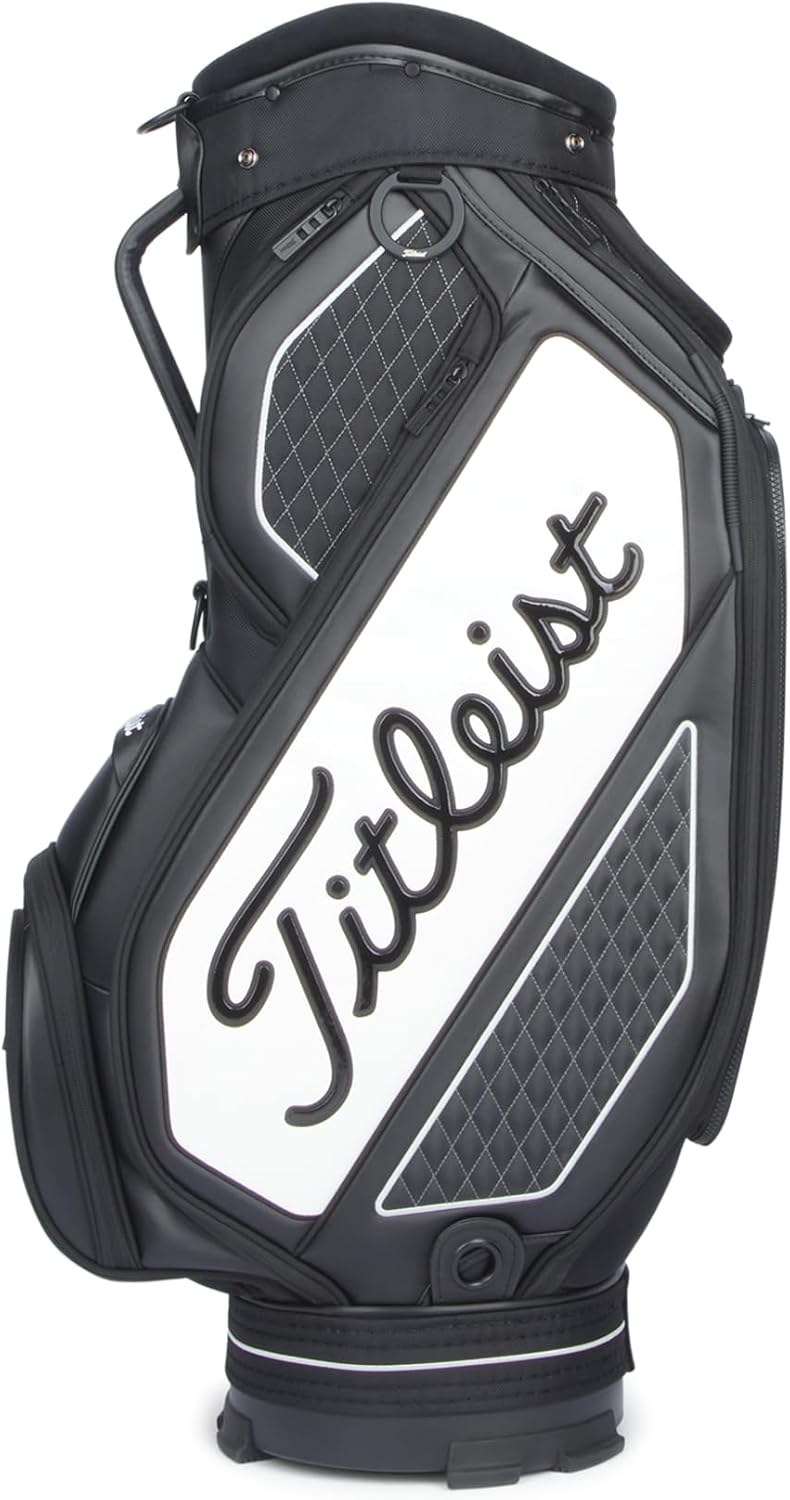 Tour Series Mid Size Cart Bag, Black/White