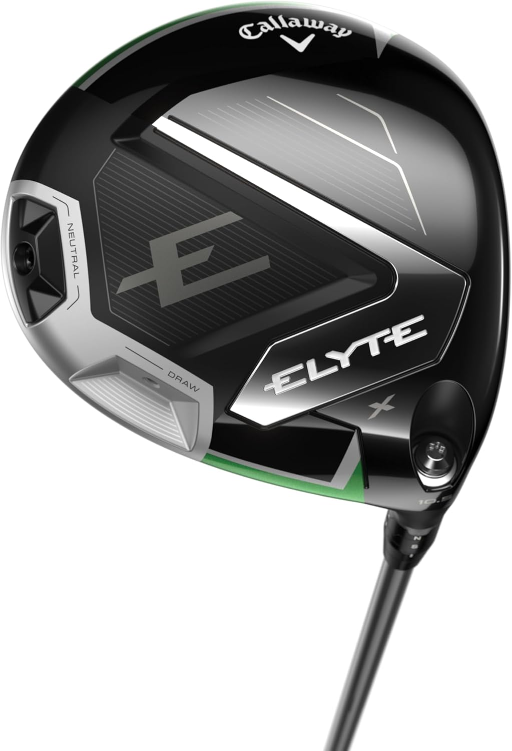 Golf Elyte X Driver (10.5 Degree, Regular, Denali Charcoal 50 Gram, Left)
