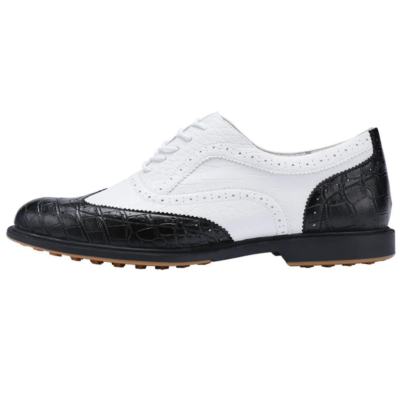 Golf Shoes Men Unisex Golf Shoes for Women Waterproof Breathable Non-Slip Shoes Men'S Sports Sneaker Zapatos Golf Hombre Leather