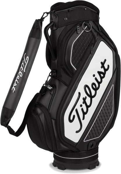 Tour Series Mid Size Cart Bag, Black/White