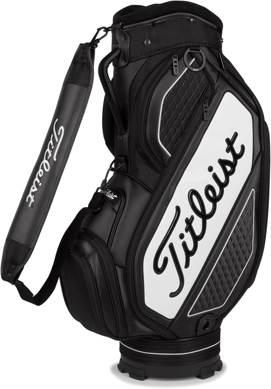 Tour Series Mid Size Cart Bag, Black/White