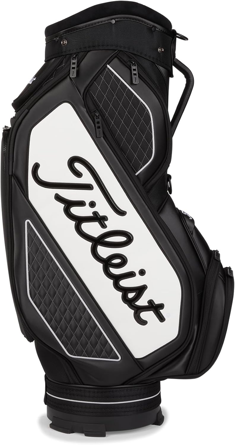 Tour Series Mid Size Cart Bag, Black/White