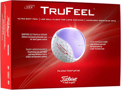 Trufeel Golf Ball, Pack of 12 Balls