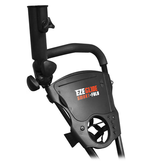 Smart Fold 3-Wheel Golf Trolley in Black
