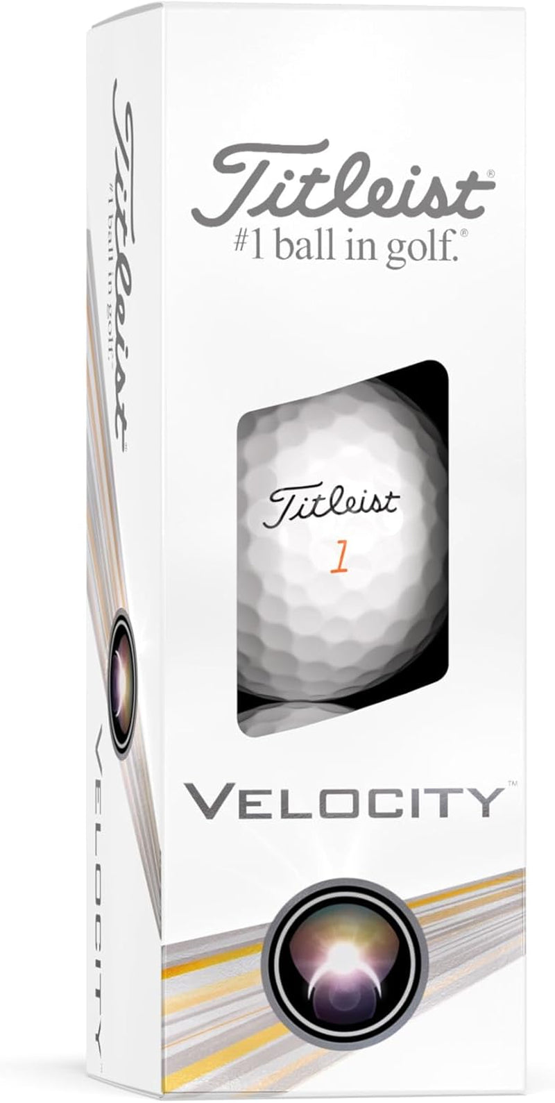 Velocity Golf Ball, Pack of 12 Balls