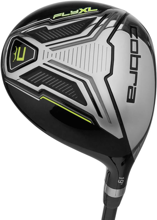 Fly XL Steel Golf Package Set - Complete Golf Set with Stand Bag - Driver - Fairway Wood - Hybrid - Iron Set - Putter