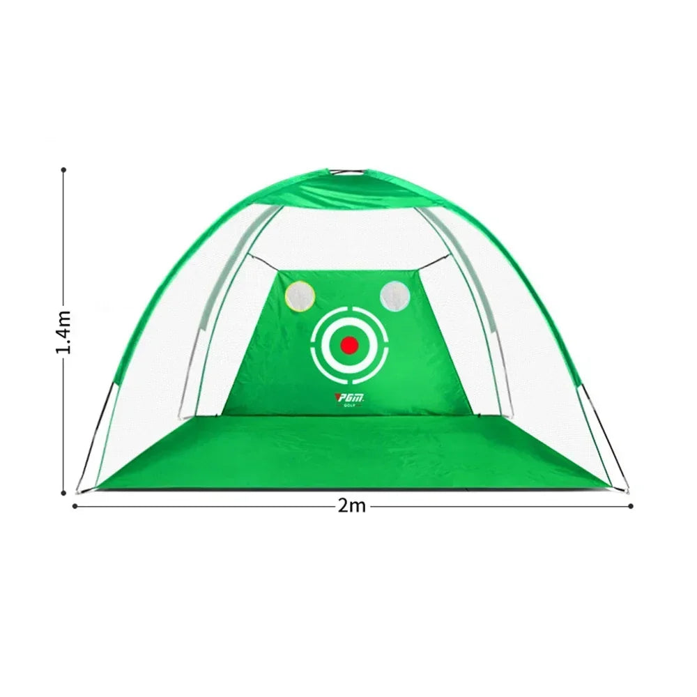 2M Indoor & Outdoor Golf Cutting Net, Golf Hitting Net , Target Cloth, Ideal Golf Training Equipment Golf Training Aids