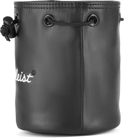 Unisex Classic Premium Golf Valuables Pouch, Black