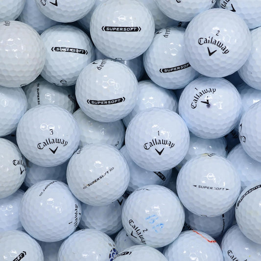 Recycled Lake Golf Balls, Used Golf Balls - 12 Pack - Grade a for Callaway Supersoft Golf Balls