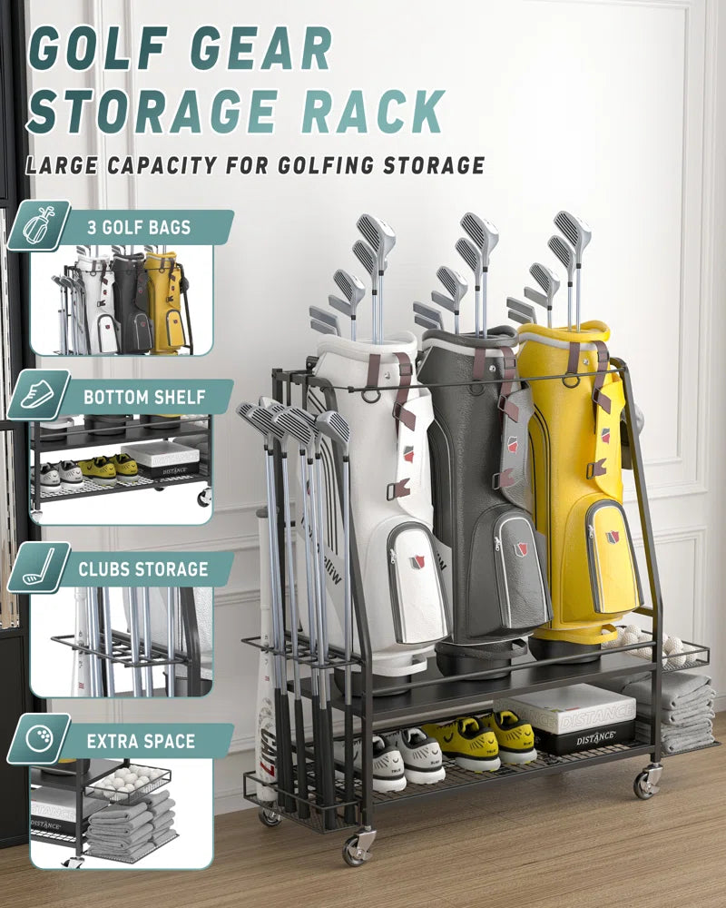 Naleya Golf Storage Rack 