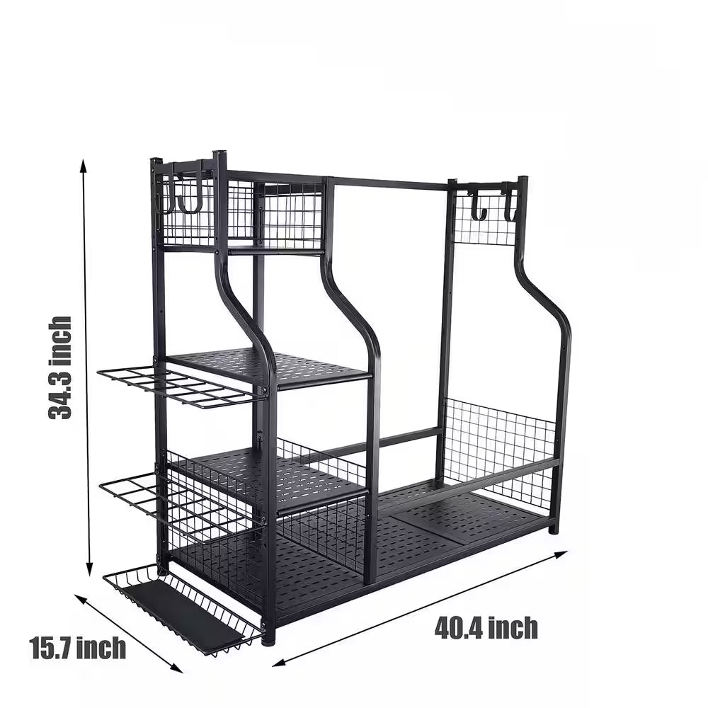 121 Lbs. Golf Storage Garage Organizer and Other Golfing Equipment Rack