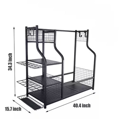 121 Lbs. Golf Storage Garage Organizer and Other Golfing Equipment Rack
