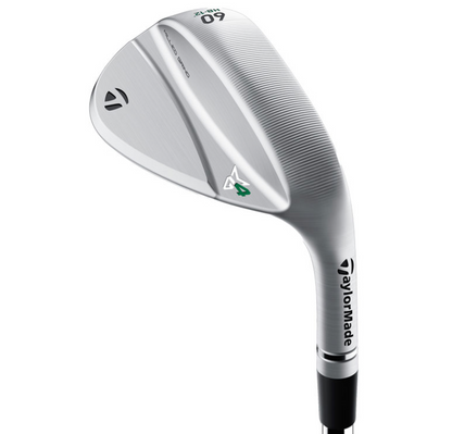 TAYLORMADE MILLED GRIND 4 CHROME STEEL GOLF WEDGE