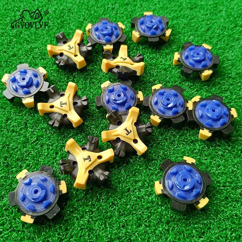 14Pcs Golfs Shoe Spike Non-Skid Golfing Shoe Spike Professional Golfs Spikes Golfs Shoe Accessories Golfs Cleats Replacement