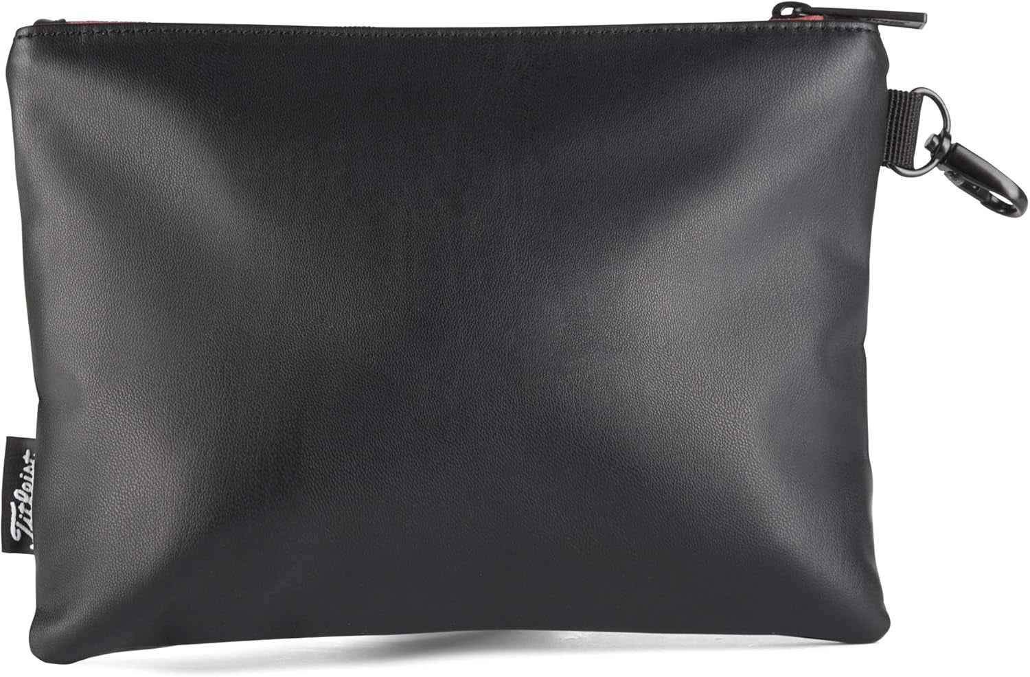 Classic Zippered Pouch, Black, One Size
