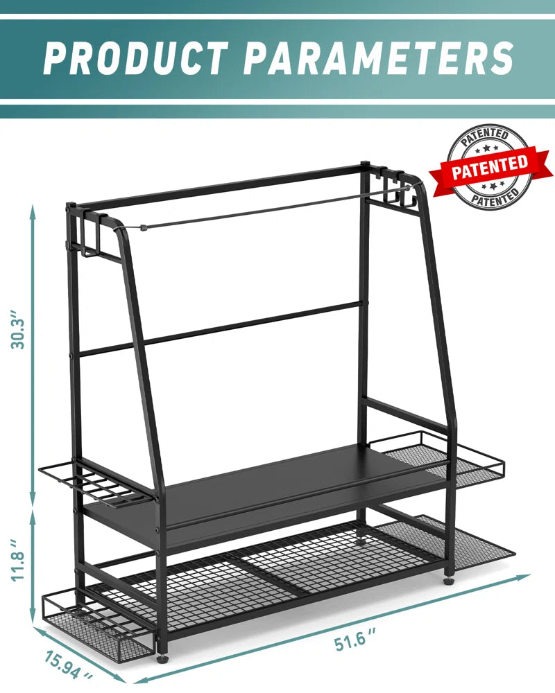 Naleya Golf Storage Rack 