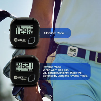 Voice 2 GPS Golf Buddy New, Black