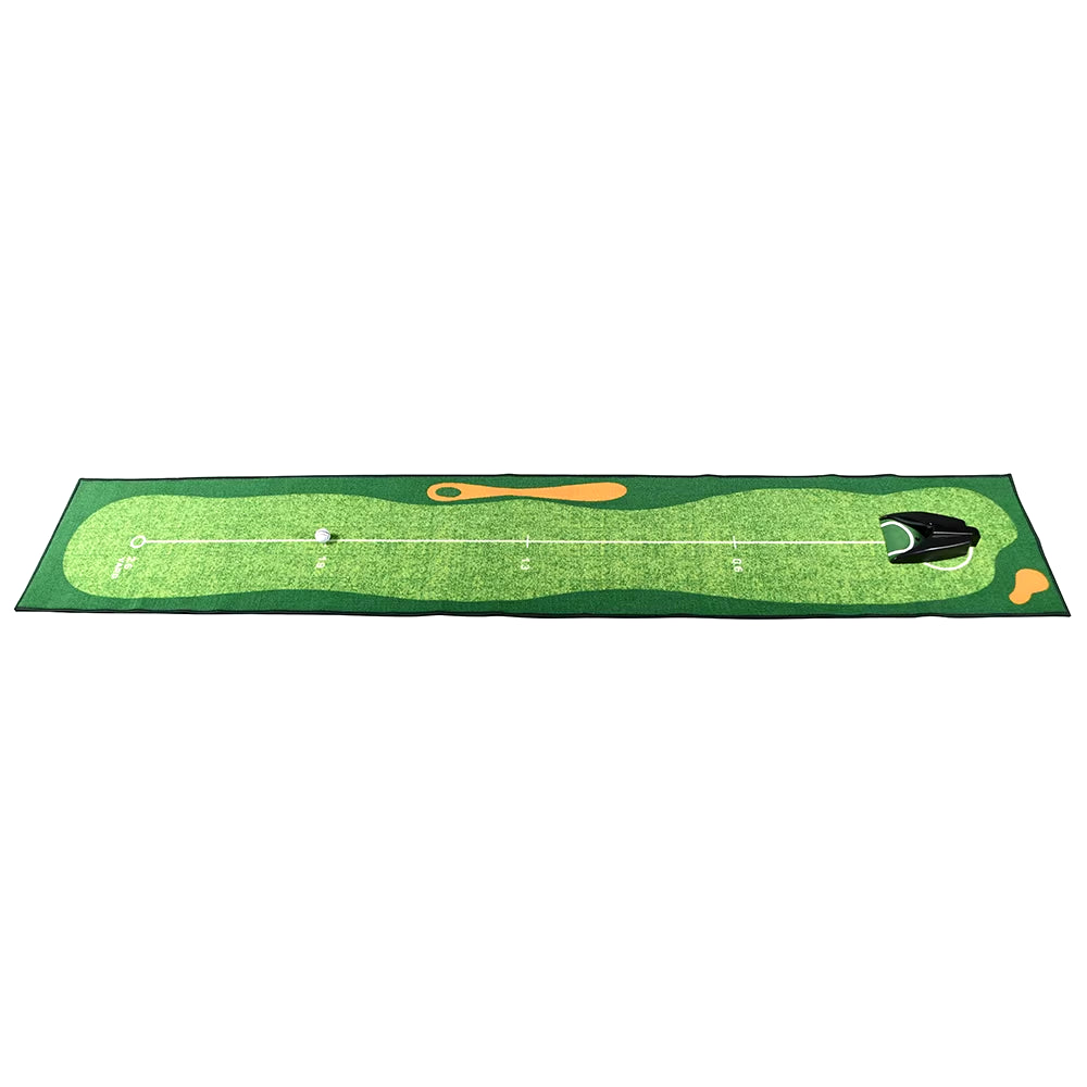 50X300Cm Golf Putting Green Mat Indoor Equipment for Home Office Indoor Mini Golf Putting Training Mat