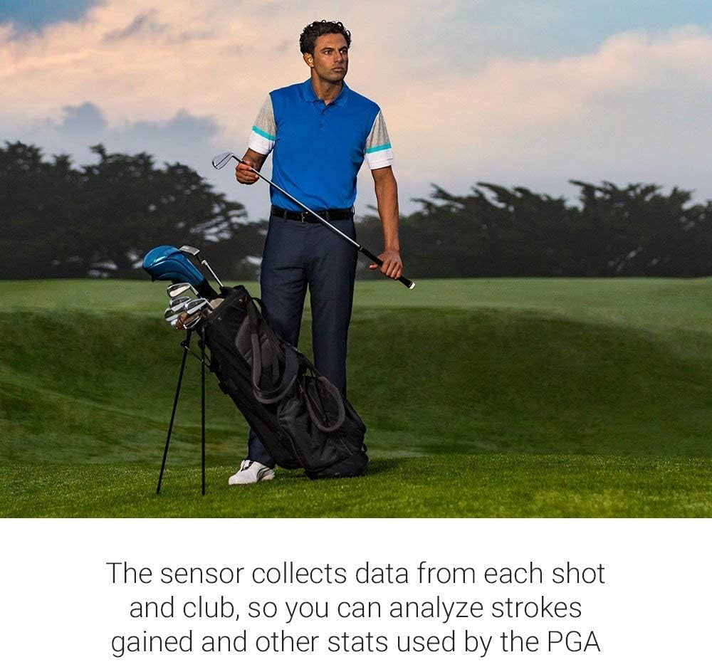Approach CT10 Golf Club Tracking Sensors, Automatic Golf Tracking System, Full Set of 14 Sensors, White