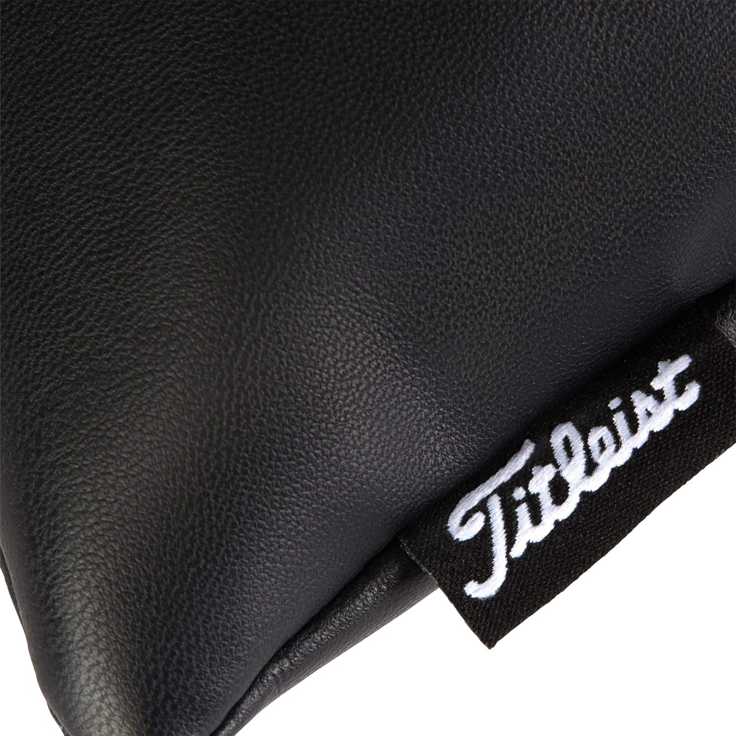 Classic Zippered Pouch, Black, One Size