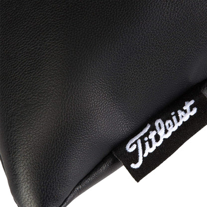Classic Zippered Pouch, Black, One Size